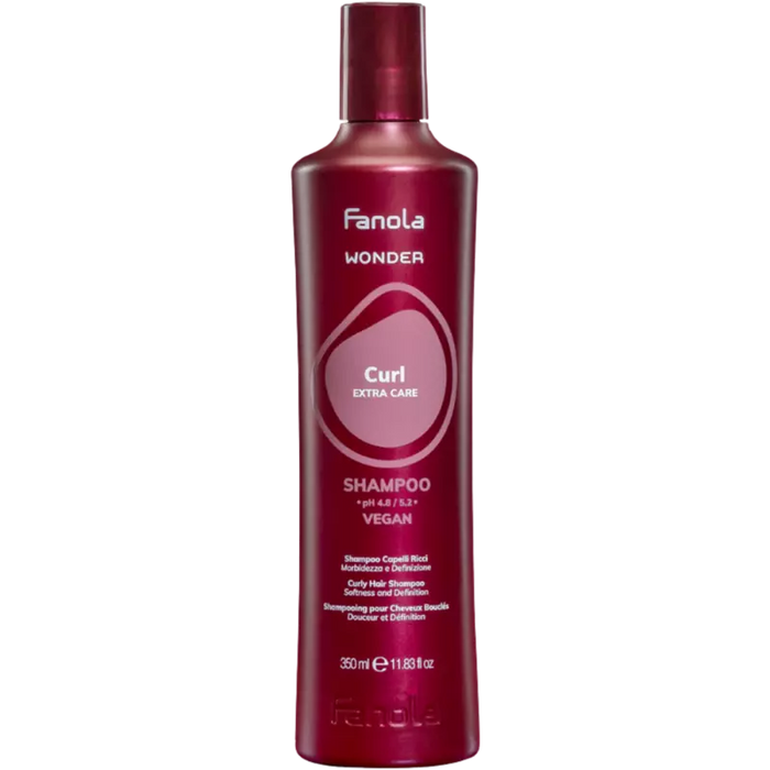 Fanola Curly Shine Curly and Wavy Hair Shampoo 350ml